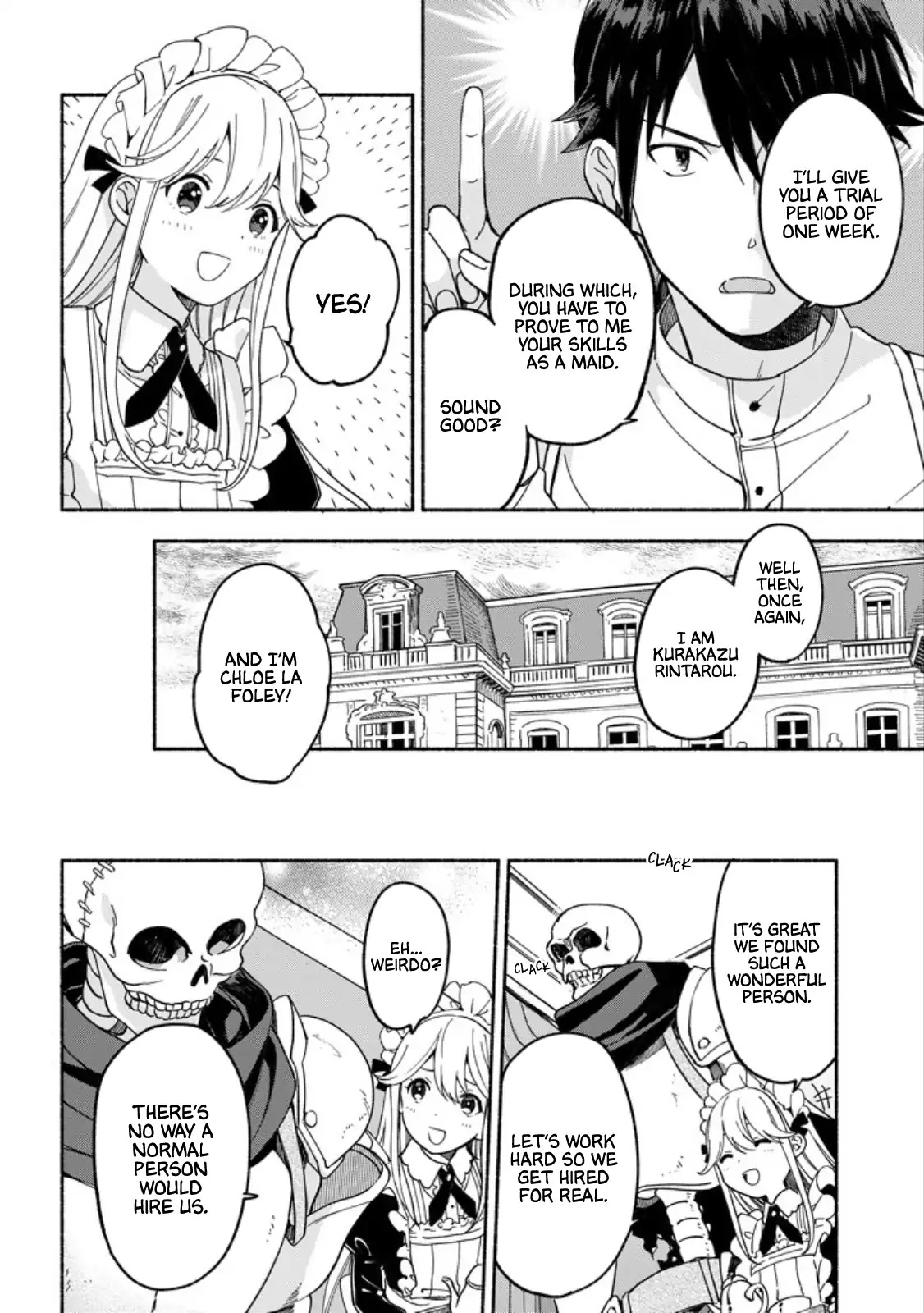 The Necromancer Maid Chapter 2 page 6 - Chapter 2: The Necromancer Wants to be Hired