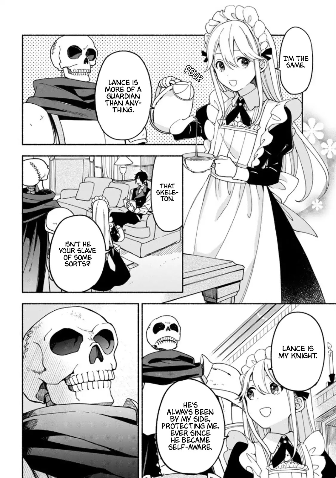 The Necromancer Maid Chapter 2 page 8 - Chapter 2: The Necromancer Wants to be Hired