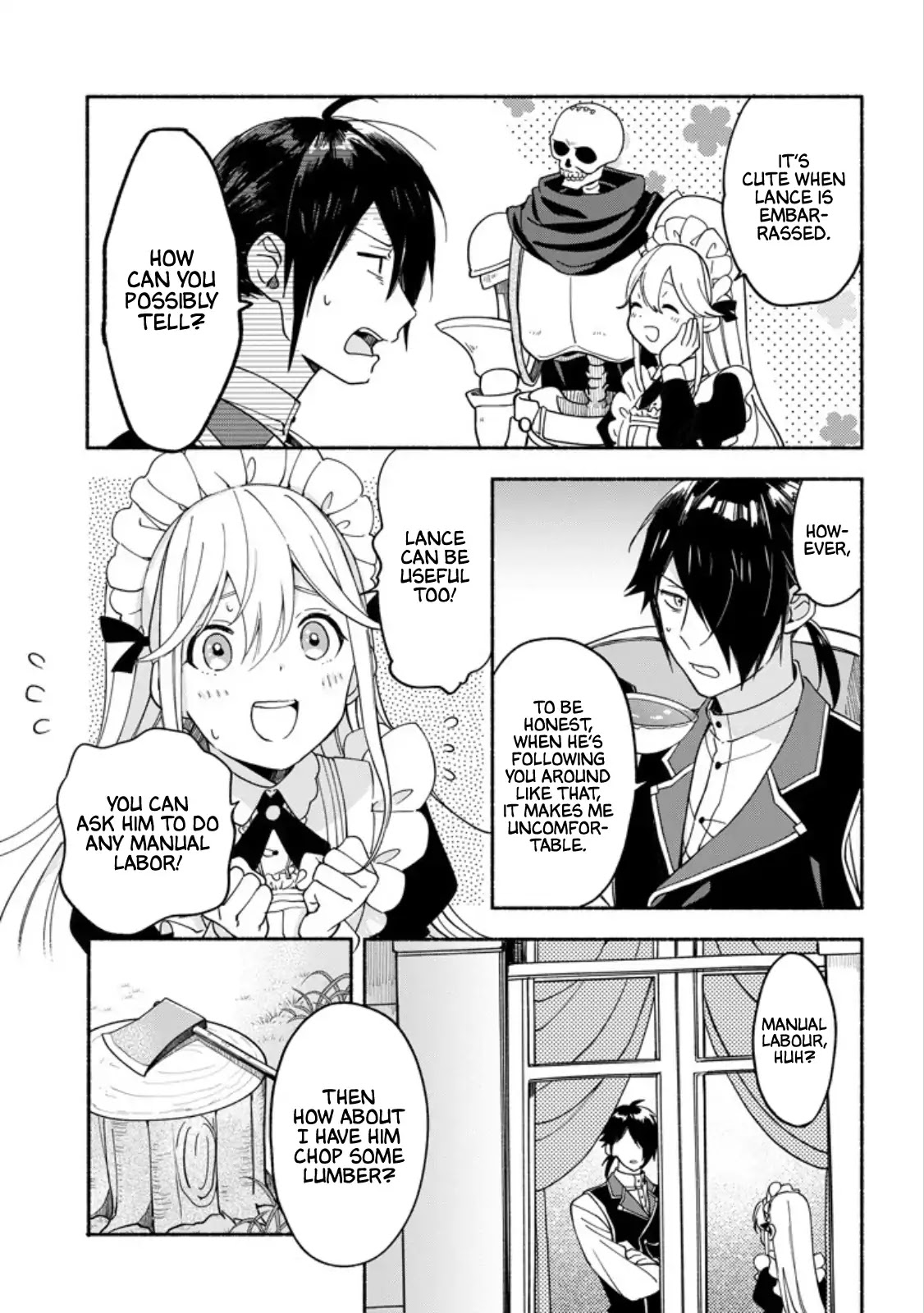 The Necromancer Maid Chapter 2 page 9 - Chapter 2: The Necromancer Wants to be Hired