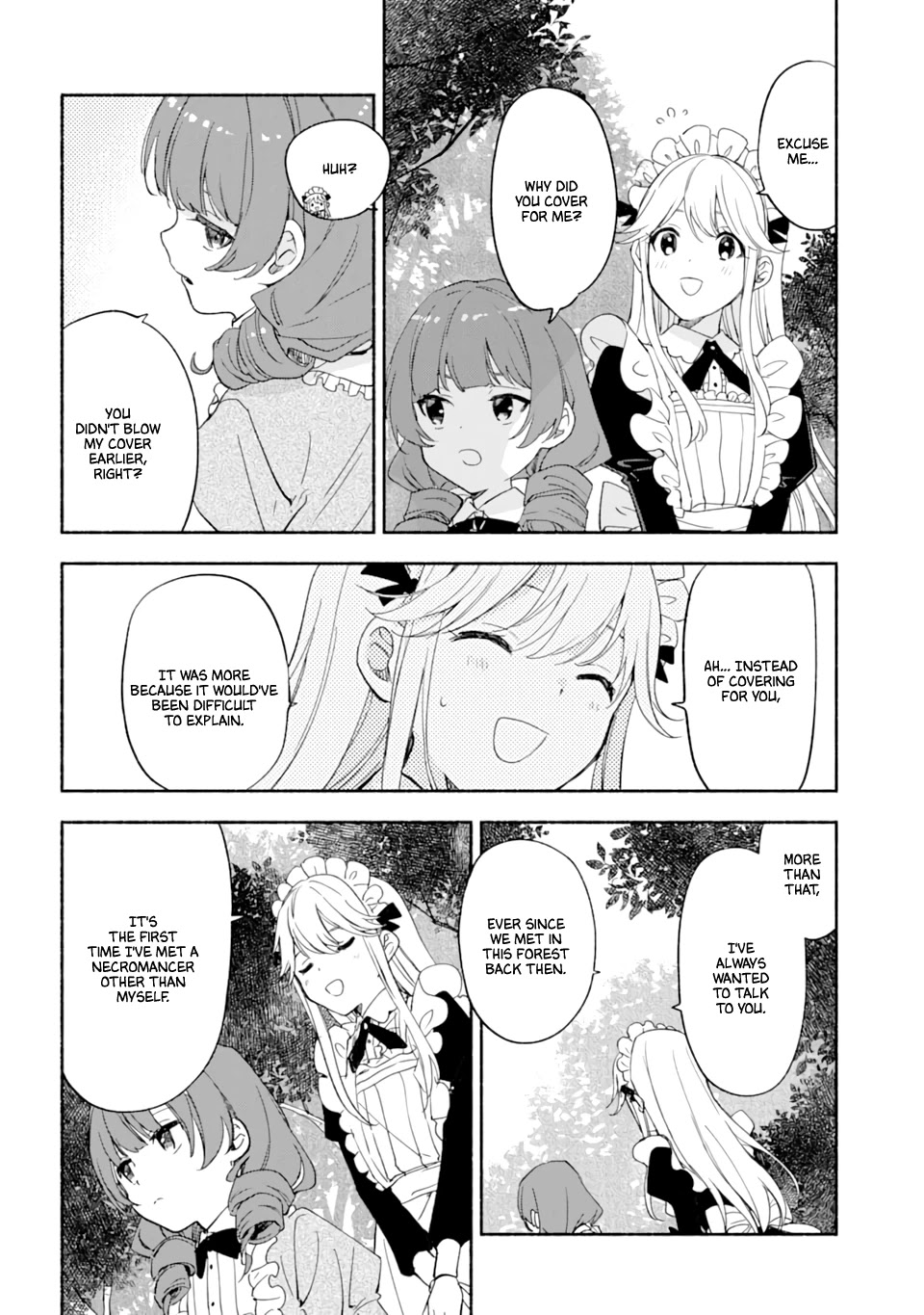 The Necromancer Maid Chapter 20 page 10 - Chapter 20: Chance Encounter