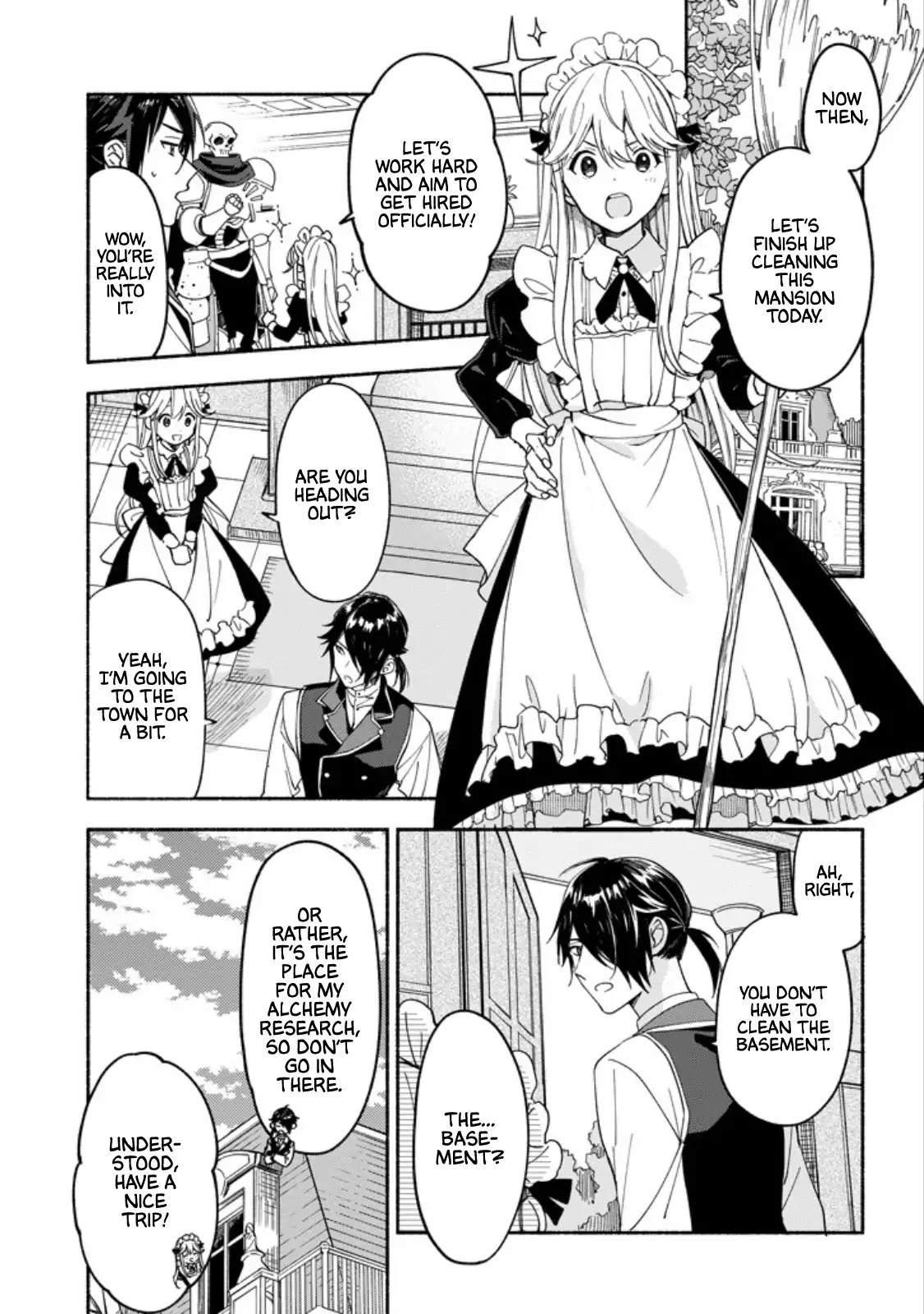 The Necromancer Maid Chapter 3 page 5 - Chapter 3: A Konpeito Dream