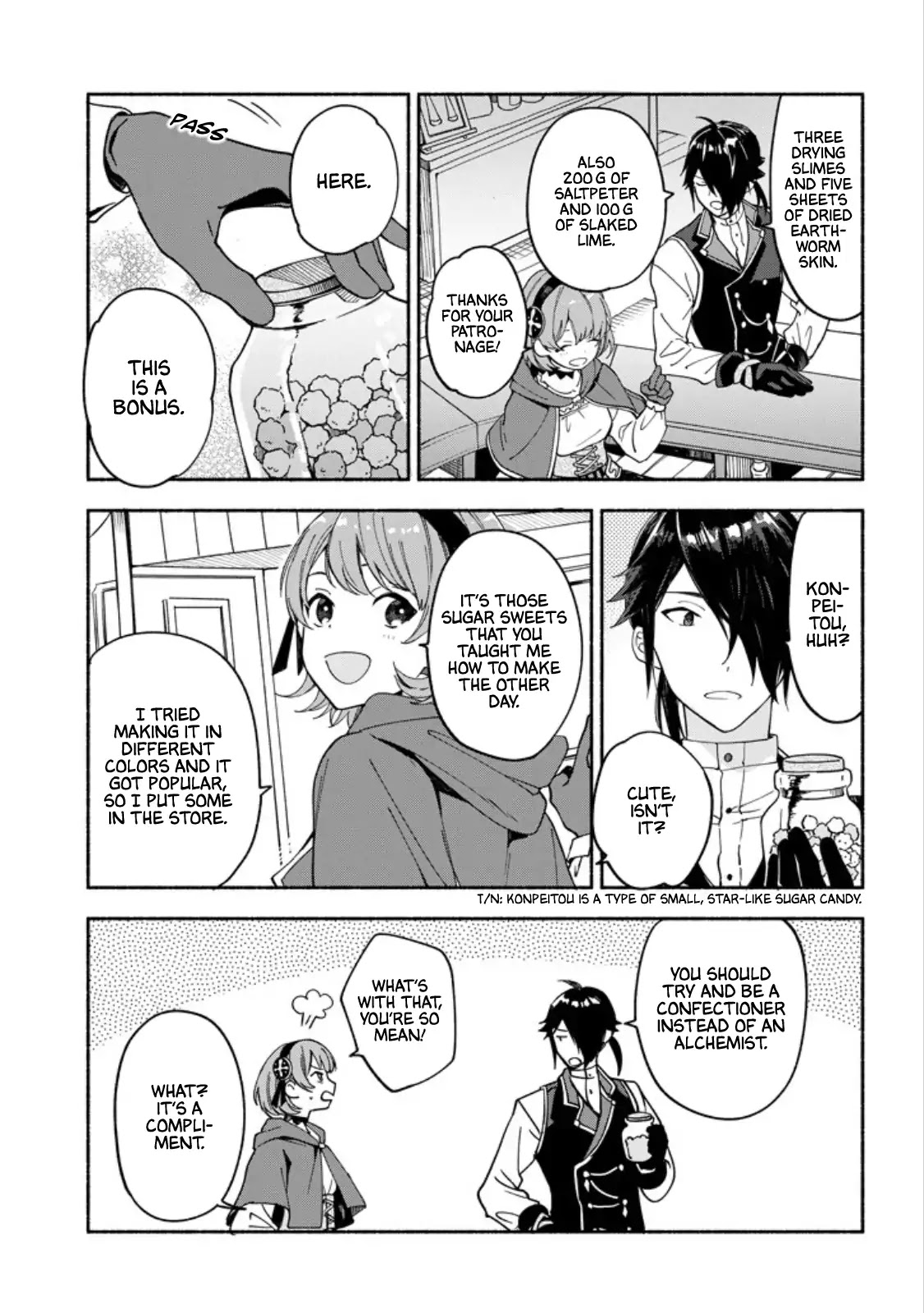 The Necromancer Maid Chapter 3 page 7 - Chapter 3: A Konpeito Dream
