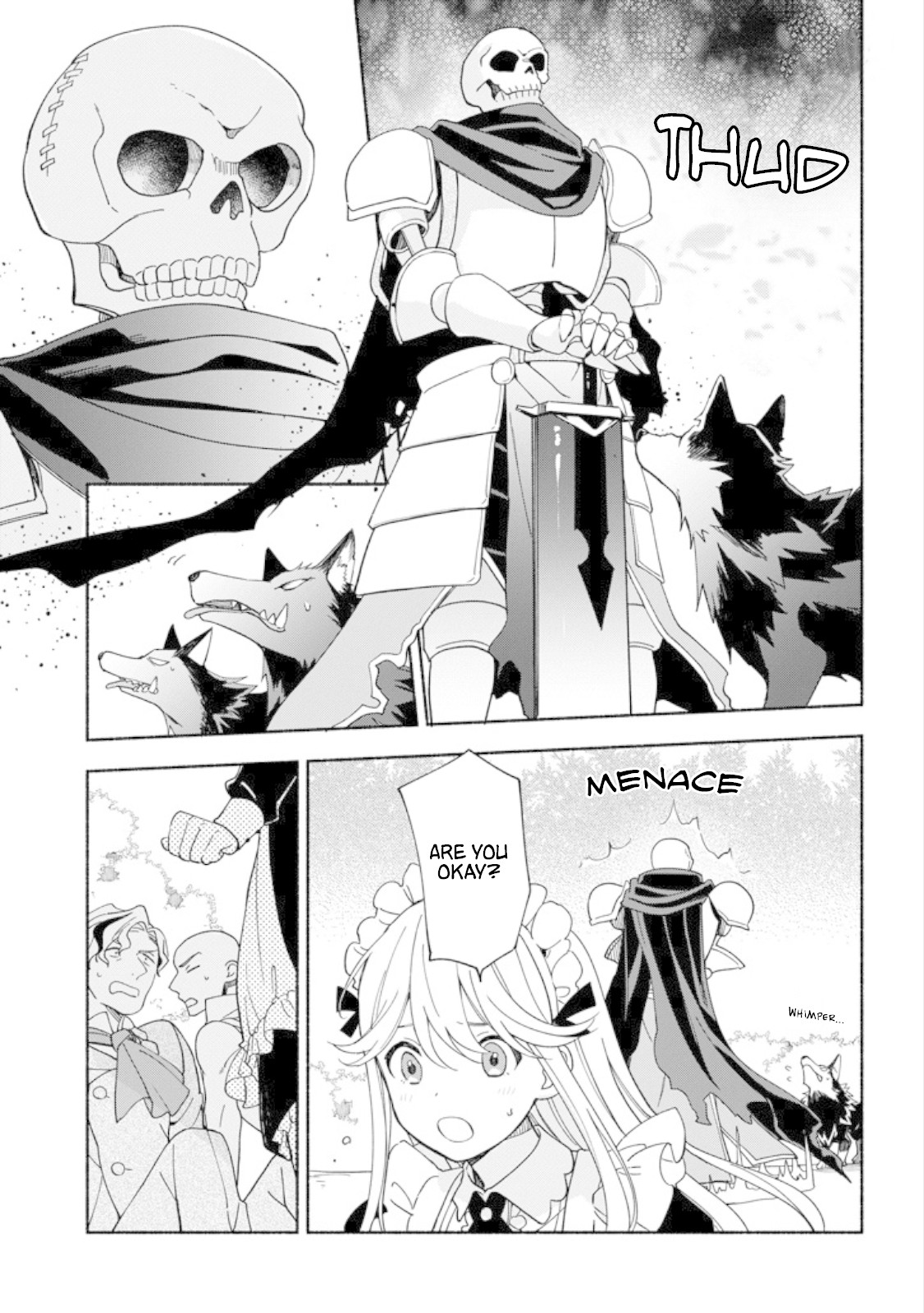 The Necromancer Maid Chapter 4 page 9 - Chapter 4: Uninvited Guests