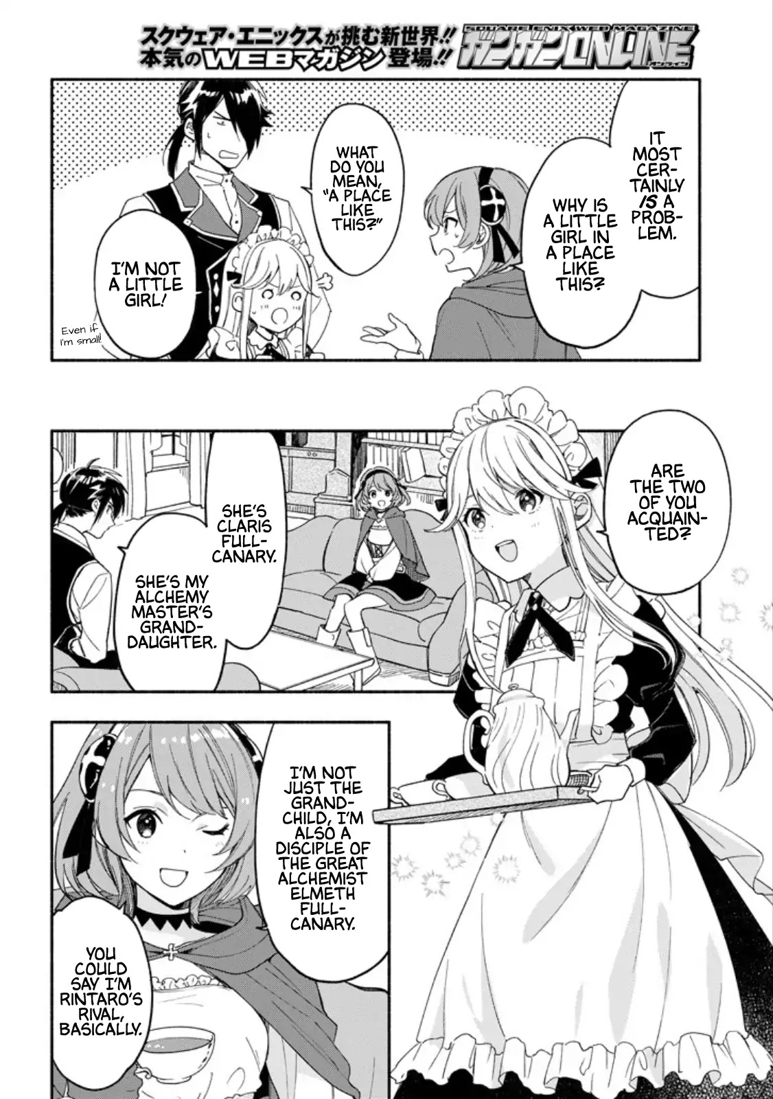 The Necromancer Maid Chapter 6 page 4 - Chapter 6: An Alchemist's Disciple