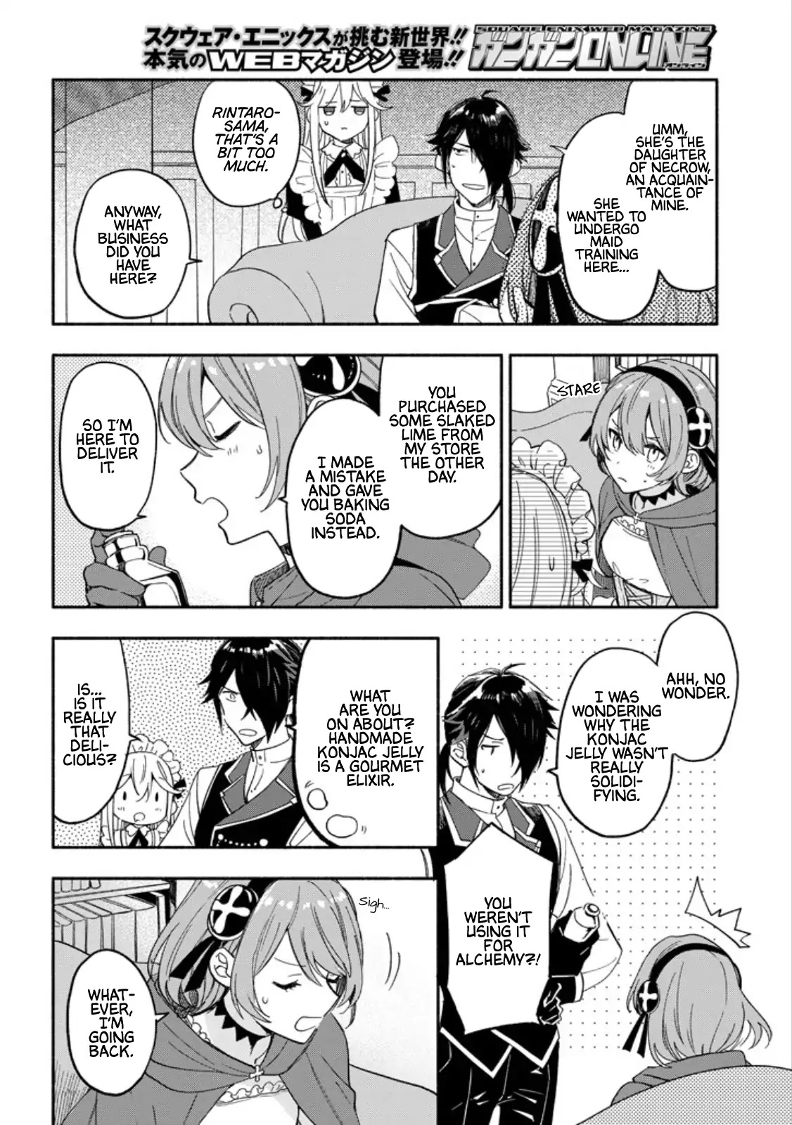 The Necromancer Maid Chapter 6 page 6 - Chapter 6: An Alchemist's Disciple