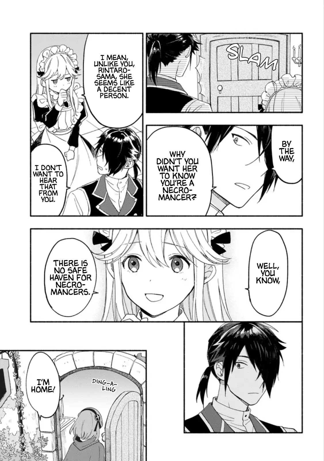 The Necromancer Maid Chapter 6 page 7 - Chapter 6: An Alchemist's Disciple