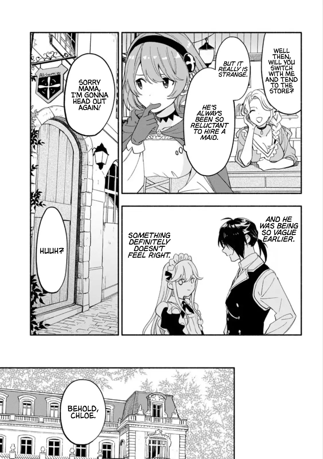 The Necromancer Maid Chapter 6 page 9 - Chapter 6: An Alchemist's Disciple
