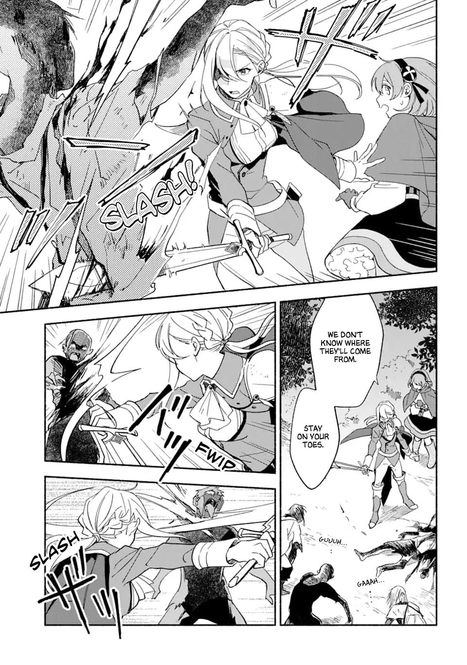 The Necromancer Maid Chapter 7 page 10 - Chapter 7: The Captain of the Guard Arrives