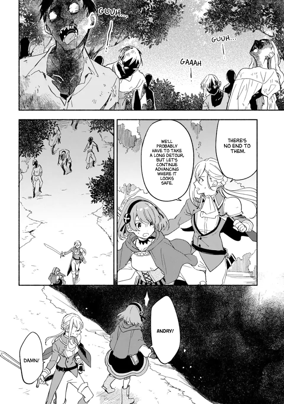 The Necromancer Maid Chapter 7 page 11 - Chapter 7: The Captain of the Guard Arrives