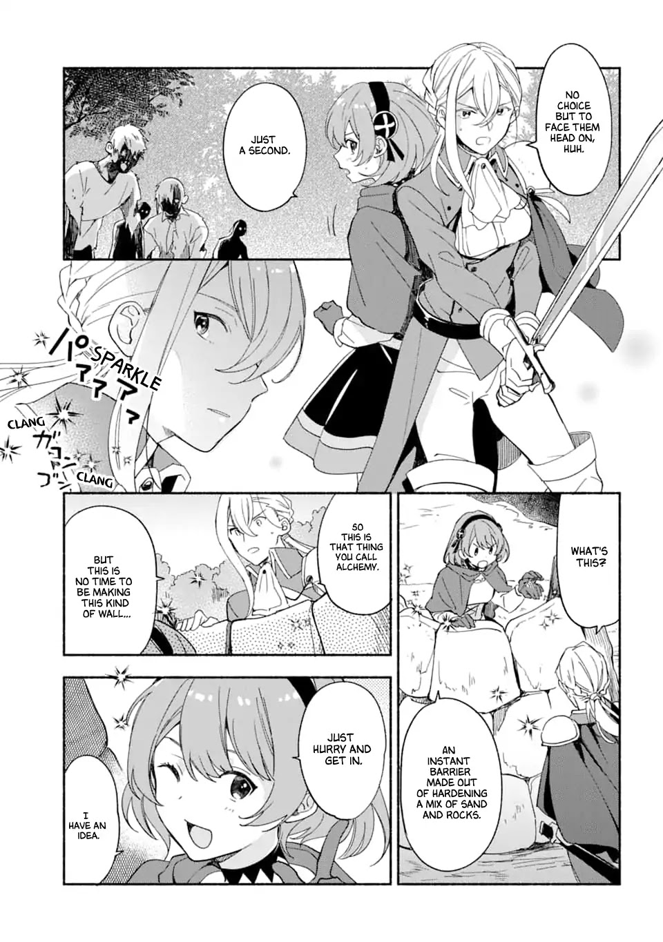 The Necromancer Maid Chapter 7 page 12 - Chapter 7: The Captain of the Guard Arrives