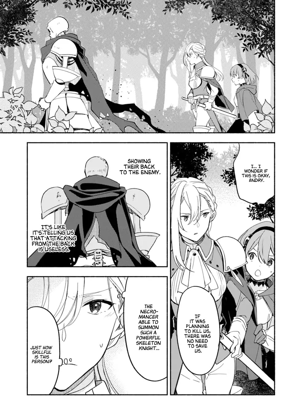 The Necromancer Maid Chapter 8 page 9 - Chapter 8: The Forest Zombies and the Field-Tending Zombies