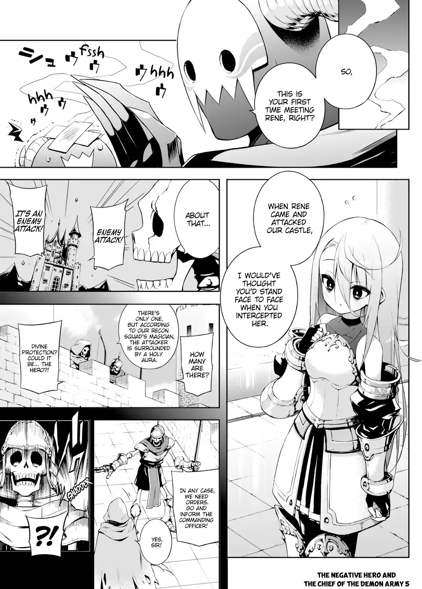 The Negative Hero and the Chief of the Demon Army Chapter 5 page 1 - Chapter 5