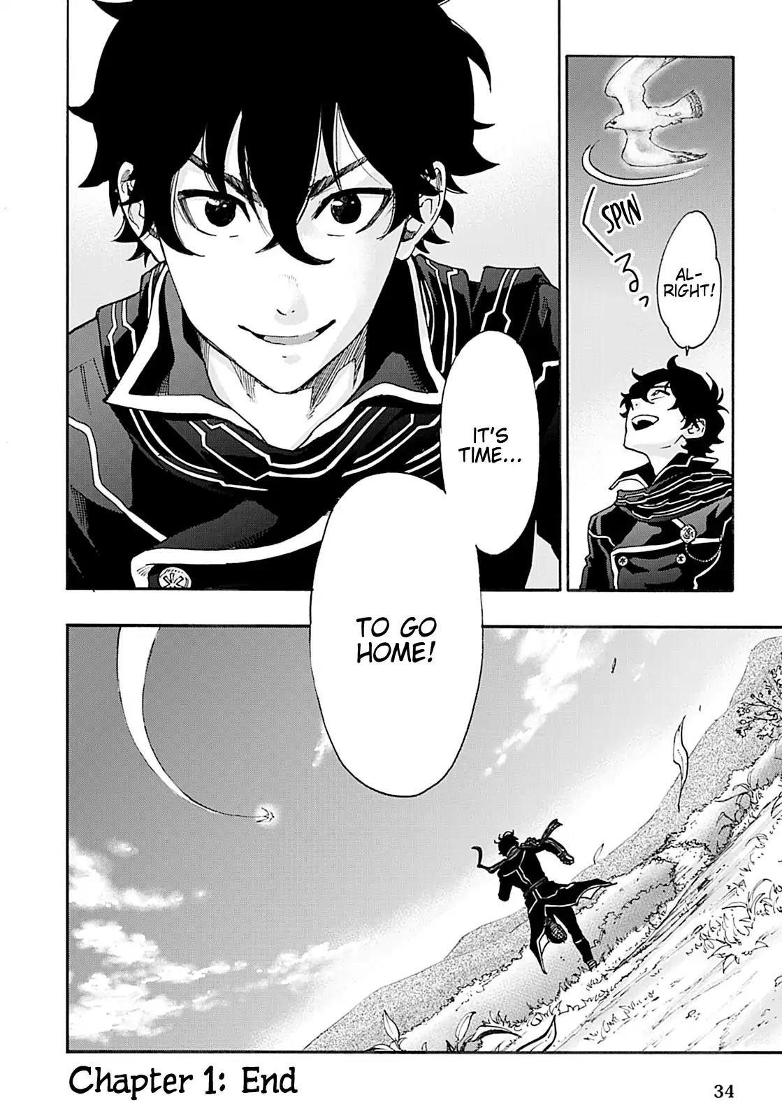 The New Gate Chapter 1 page 33 - Chapter 1