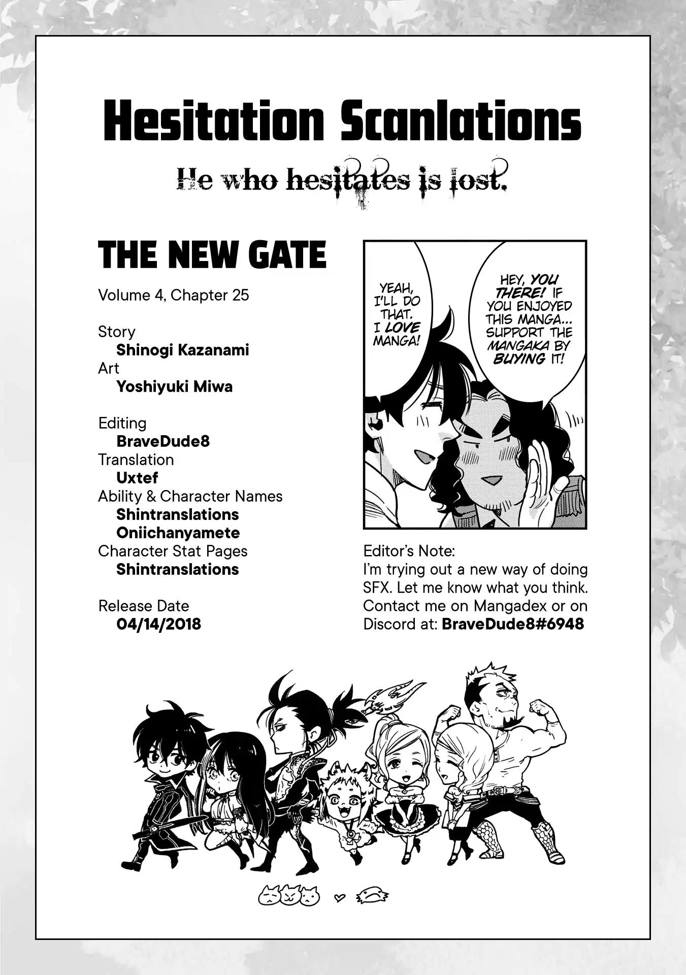 The New Gate Chapter 25 page 31 - Chapter 25