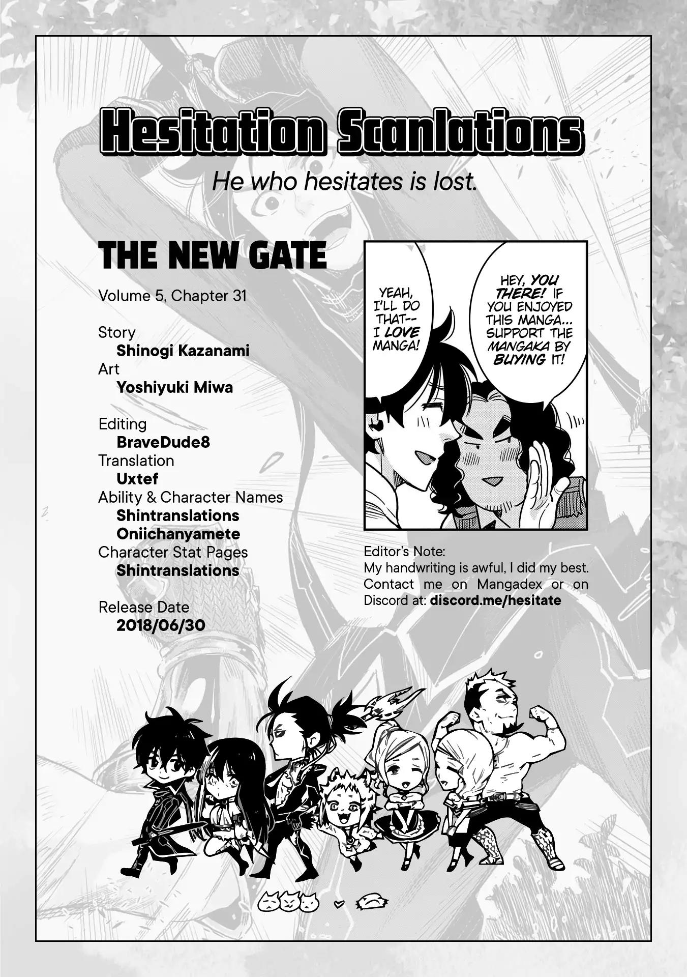 The New Gate Chapter 31 page 28 - Chapter 31