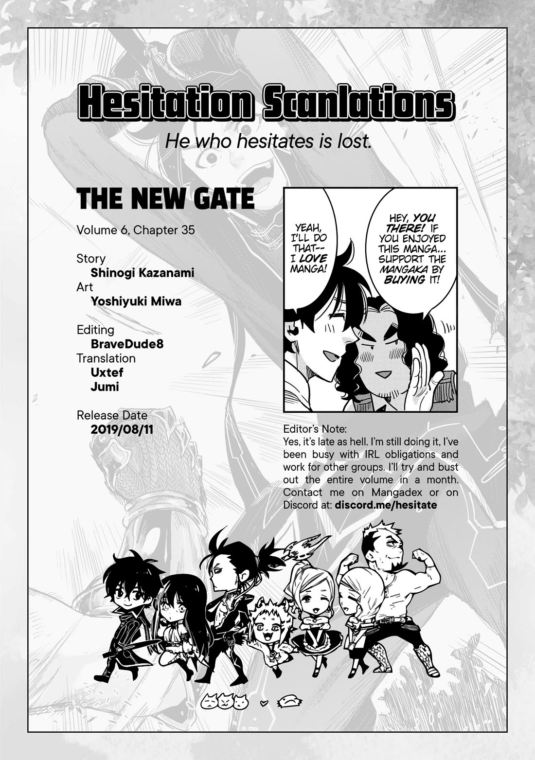The New Gate Chapter 35 page 33 - Chapter 35