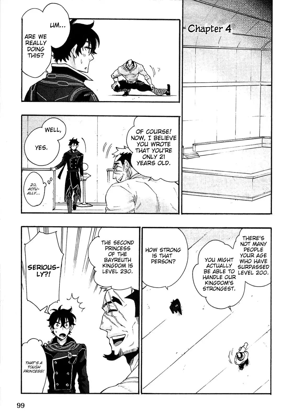 The New Gate Chapter 4 page 1 - Chapter 4