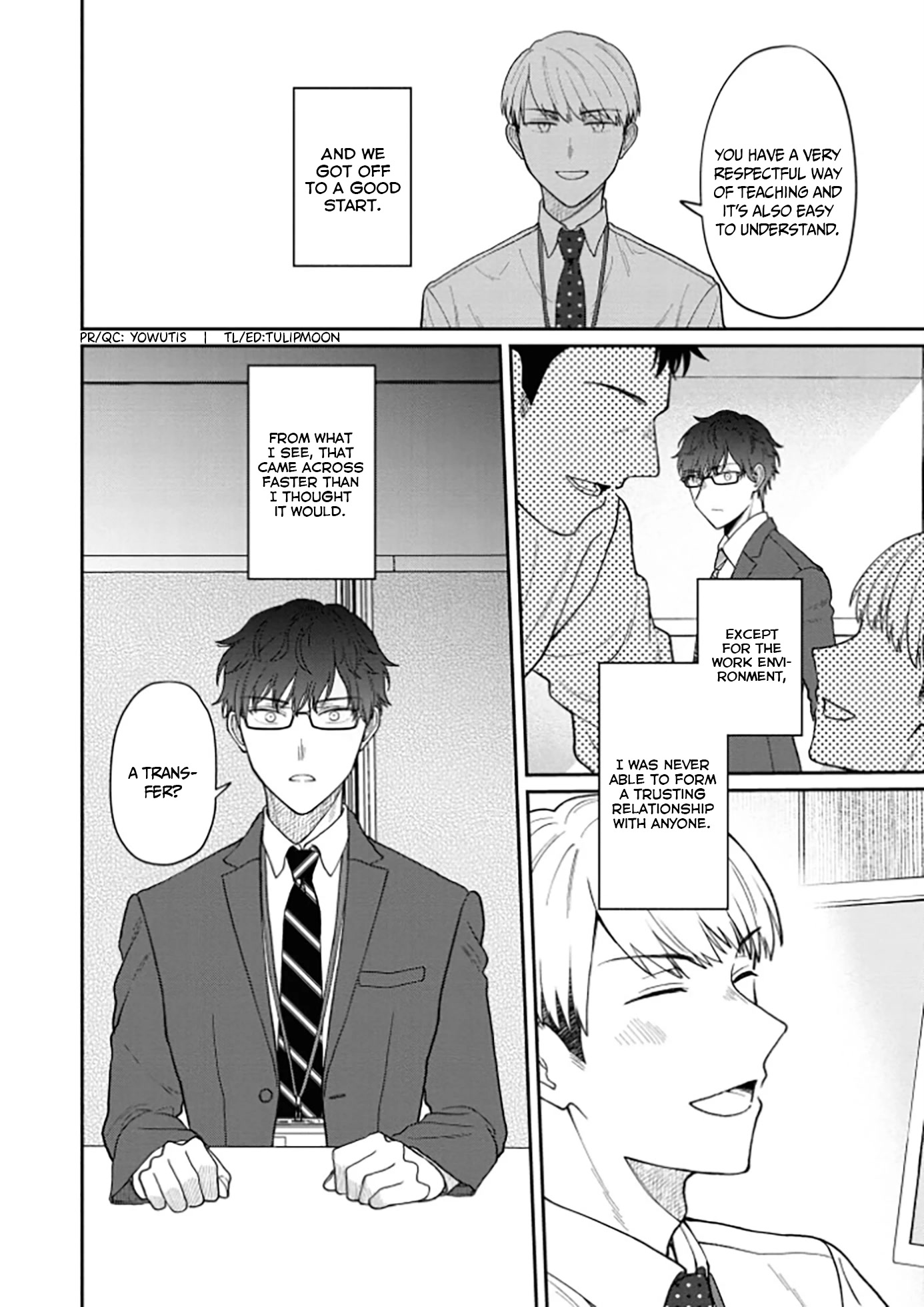 The New-Hire Who Could "Read" Emotions and the Unsociable Senpai Chapter 10 page 3 - Chapter 10