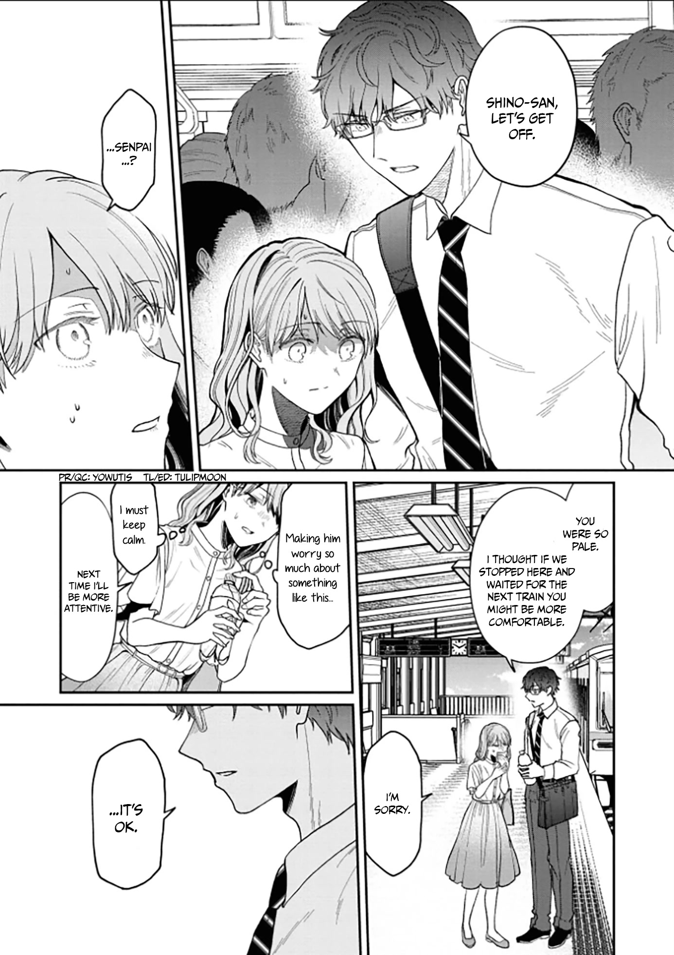 The New-Hire Who Could "Read" Emotions and the Unsociable Senpai Chapter 11 page 4 - Chapter 11