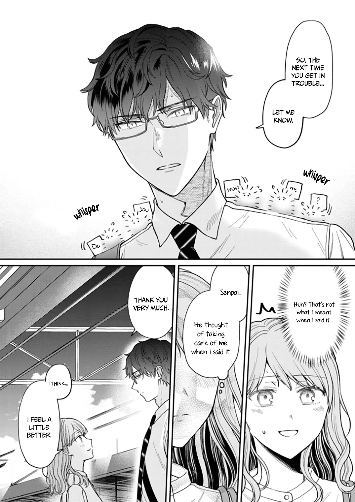 The New-Hire Who Could "Read" Emotions and the Unsociable Senpai Chapter 11 page 5 - Chapter 11