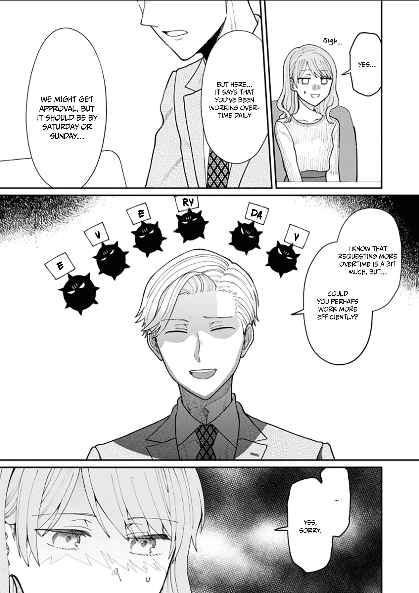 The New-Hire Who Could "Read" Emotions and the Unsociable Senpai Chapter 13 page 10 - Chapter 13