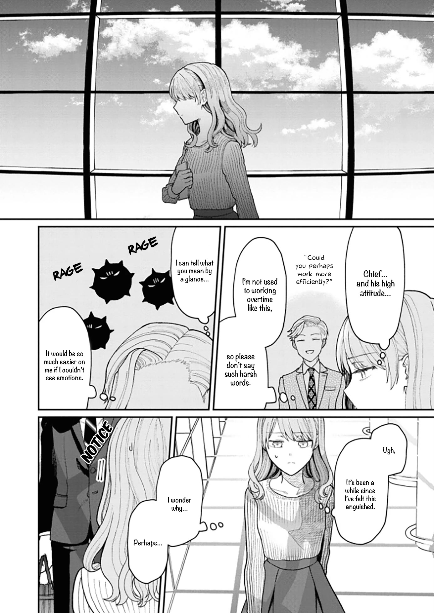 The New-Hire Who Could "Read" Emotions and the Unsociable Senpai Chapter 13 page 11 - Chapter 13