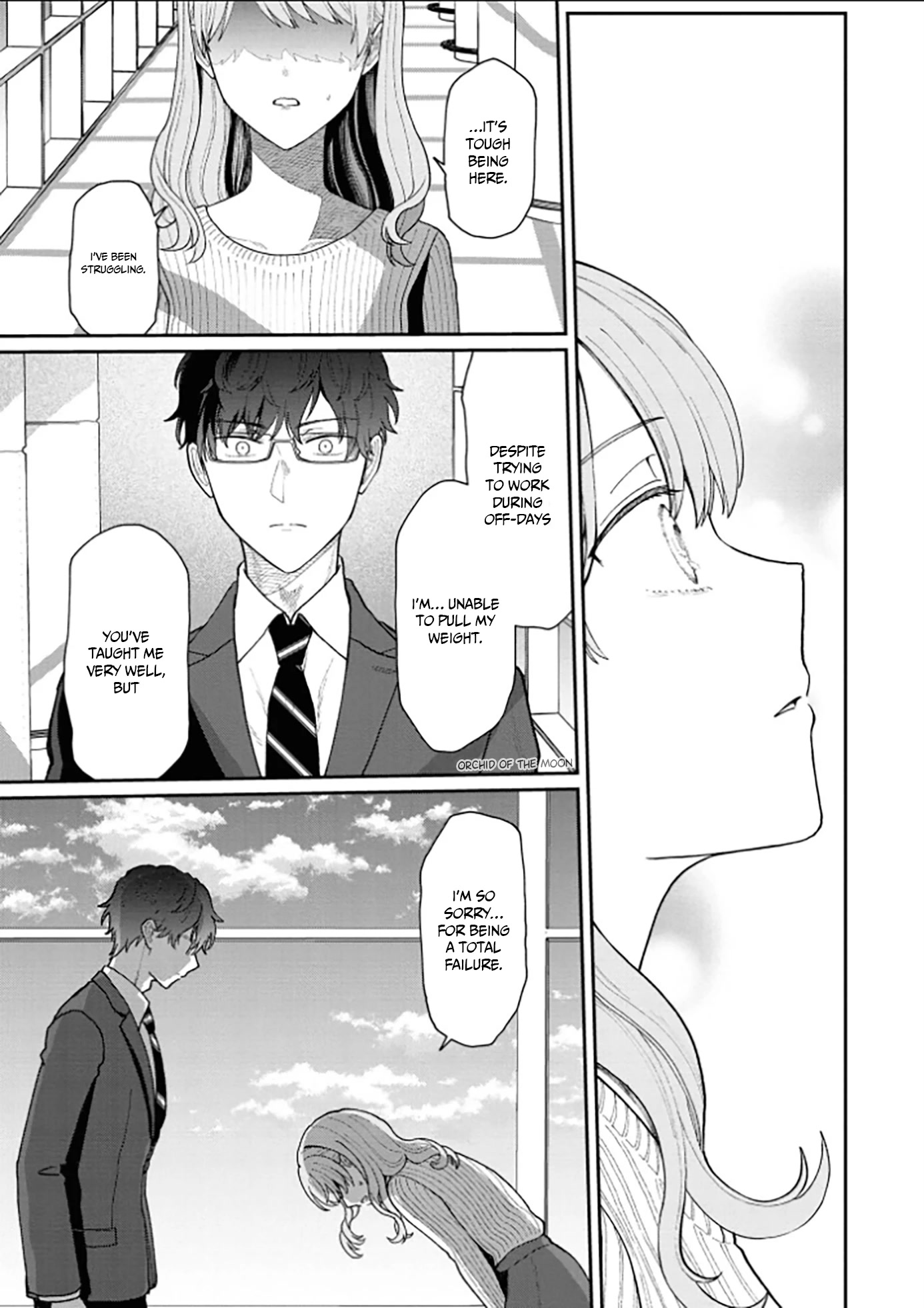 The New-Hire Who Could "Read" Emotions and the Unsociable Senpai Chapter 13 page 14 - Chapter 13