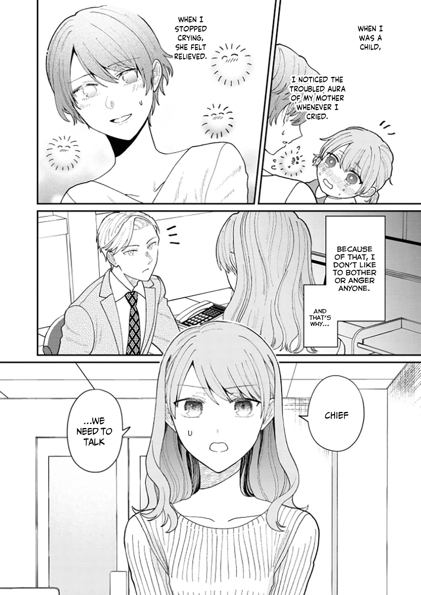 The New-Hire Who Could "Read" Emotions and the Unsociable Senpai Chapter 13 page 17 - Chapter 13