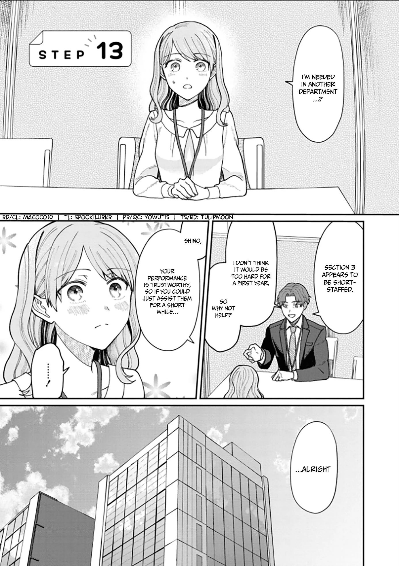 The New-Hire Who Could "Read" Emotions and the Unsociable Senpai Chapter 13 page 2 - Chapter 13