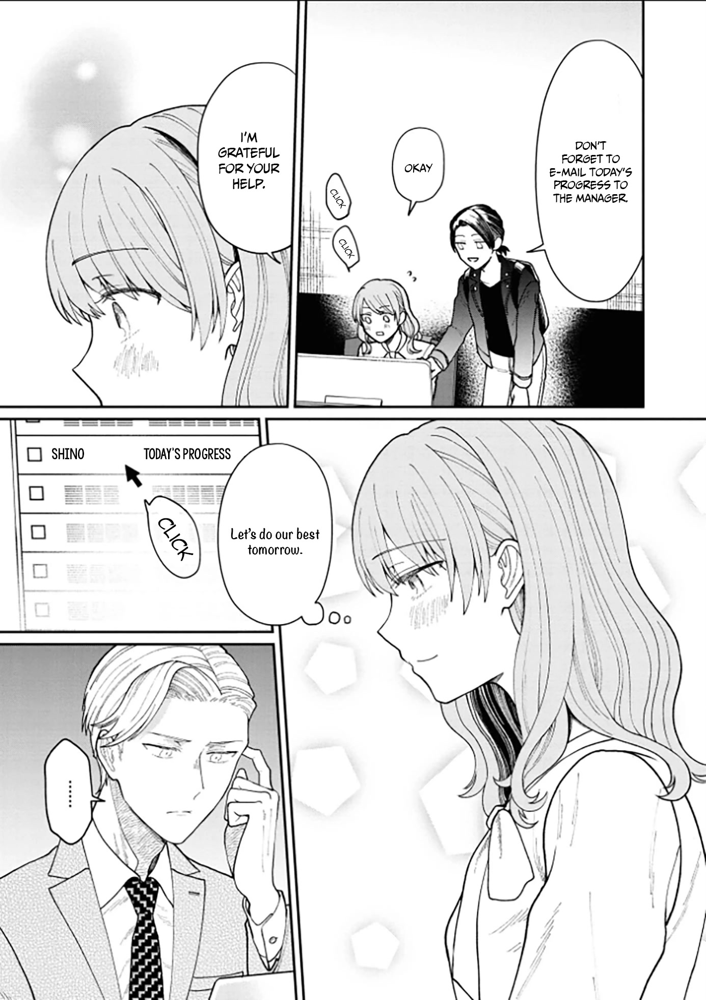 The New-Hire Who Could "Read" Emotions and the Unsociable Senpai Chapter 13 page 6 - Chapter 13