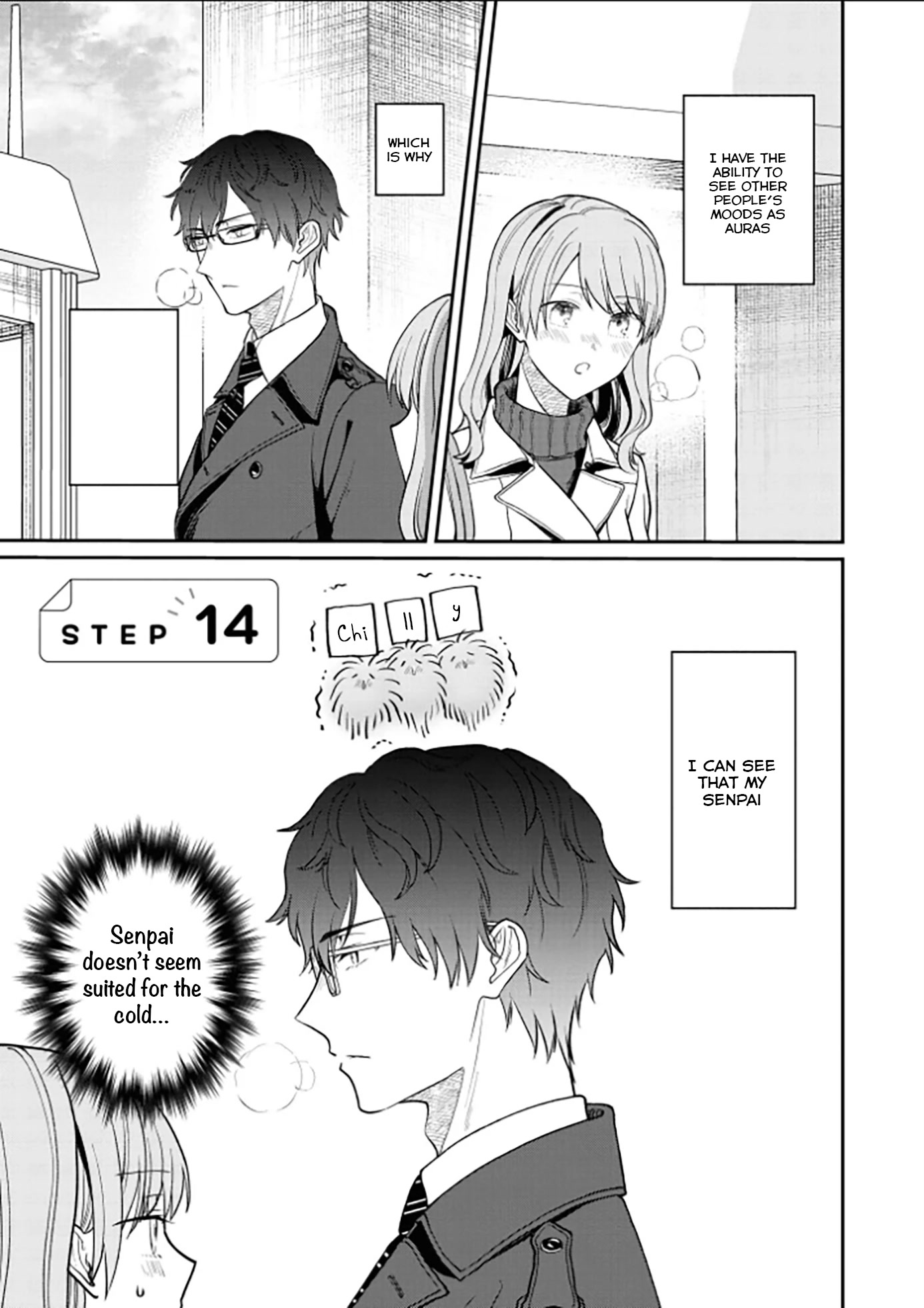 The New-Hire Who Could "Read" Emotions and the Unsociable Senpai Chapter 14 page 1 - Chapter 14