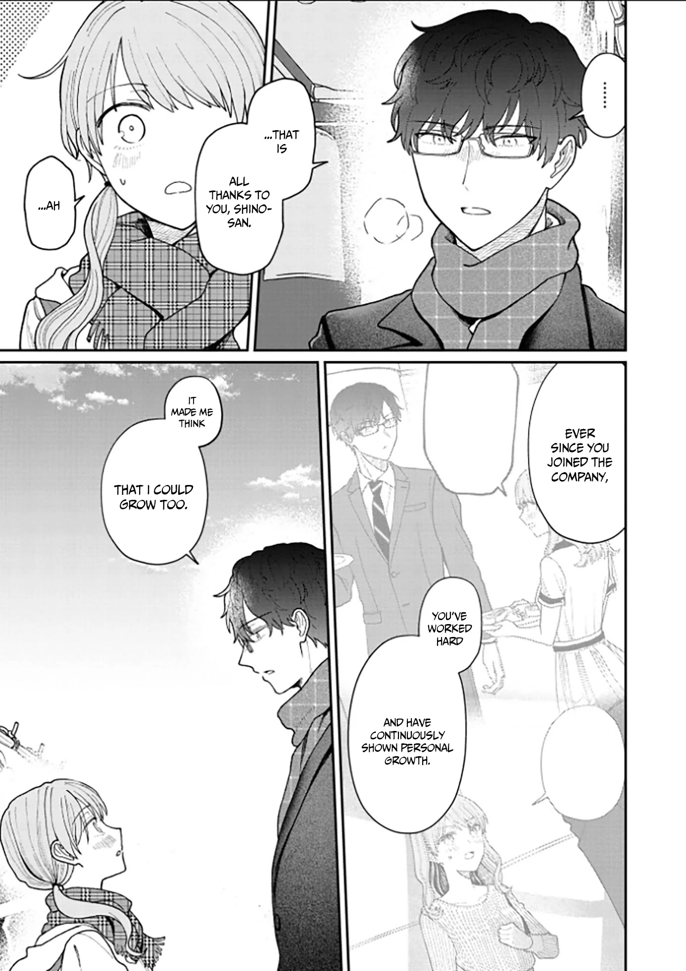 The New-Hire Who Could "Read" Emotions and the Unsociable Senpai Chapter 15 page 13 - Chapter 15