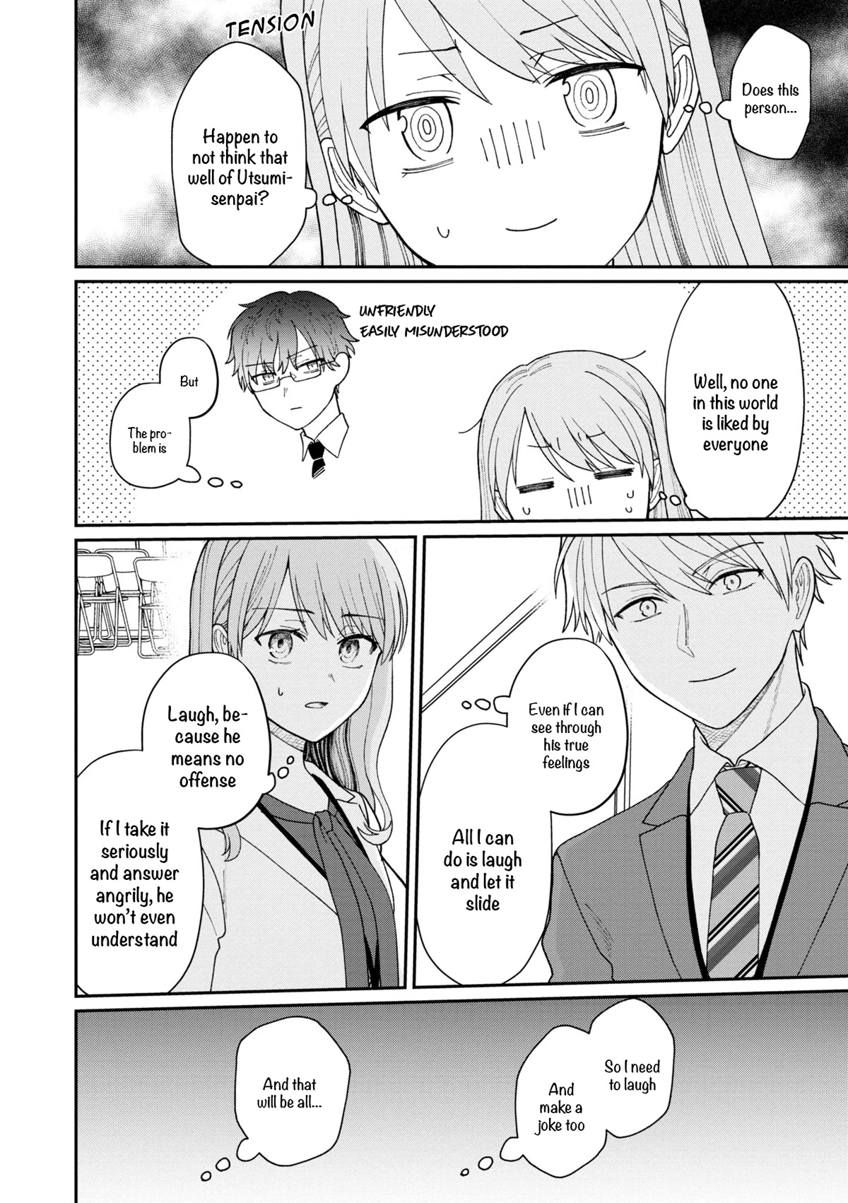 The New-Hire Who Could "Read" Emotions and the Unsociable Senpai Chapter 18 page 5 - Chapter 18
