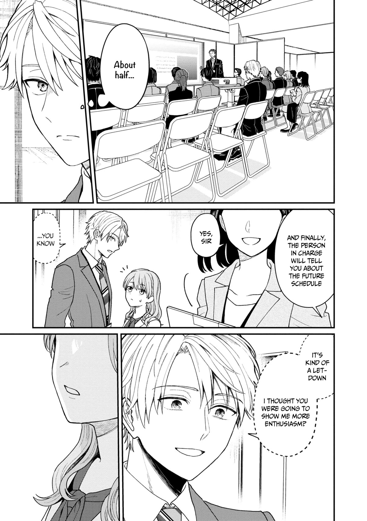 The New-Hire Who Could "Read" Emotions and the Unsociable Senpai Chapter 19 page 6 - Chapter 19