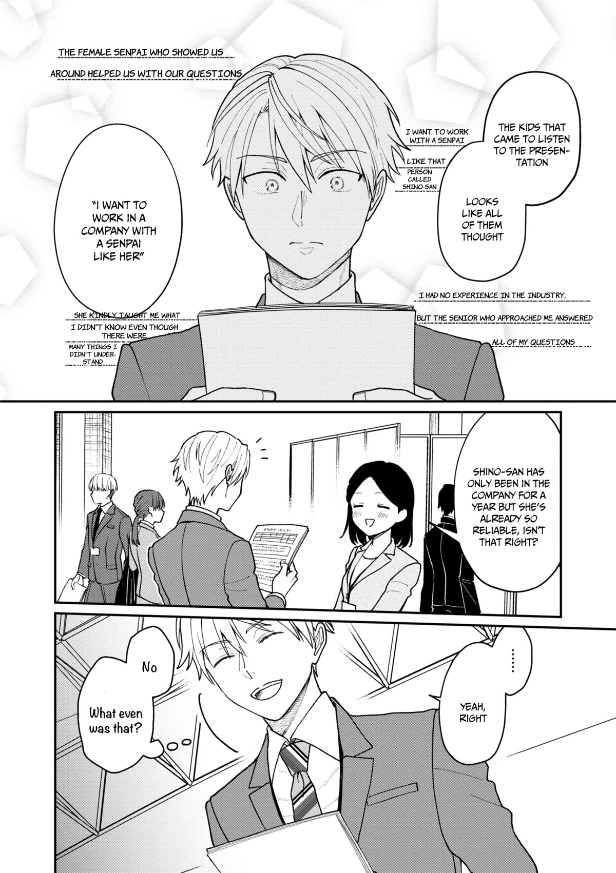 The New-Hire Who Could "Read" Emotions and the Unsociable Senpai Chapter 19 page 9 - Chapter 19