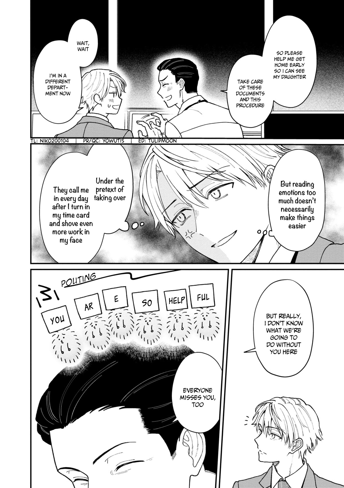 The New-Hire Who Could "Read" Emotions and the Unsociable Senpai Chapter 21 page 3 - Chapter 21