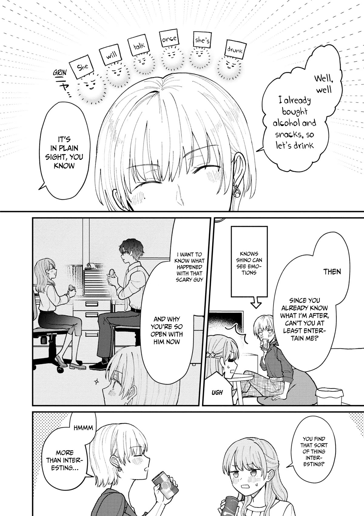 The New-Hire Who Could "Read" Emotions and the Unsociable Senpai Chapter 25 page 3 - Chapter 25