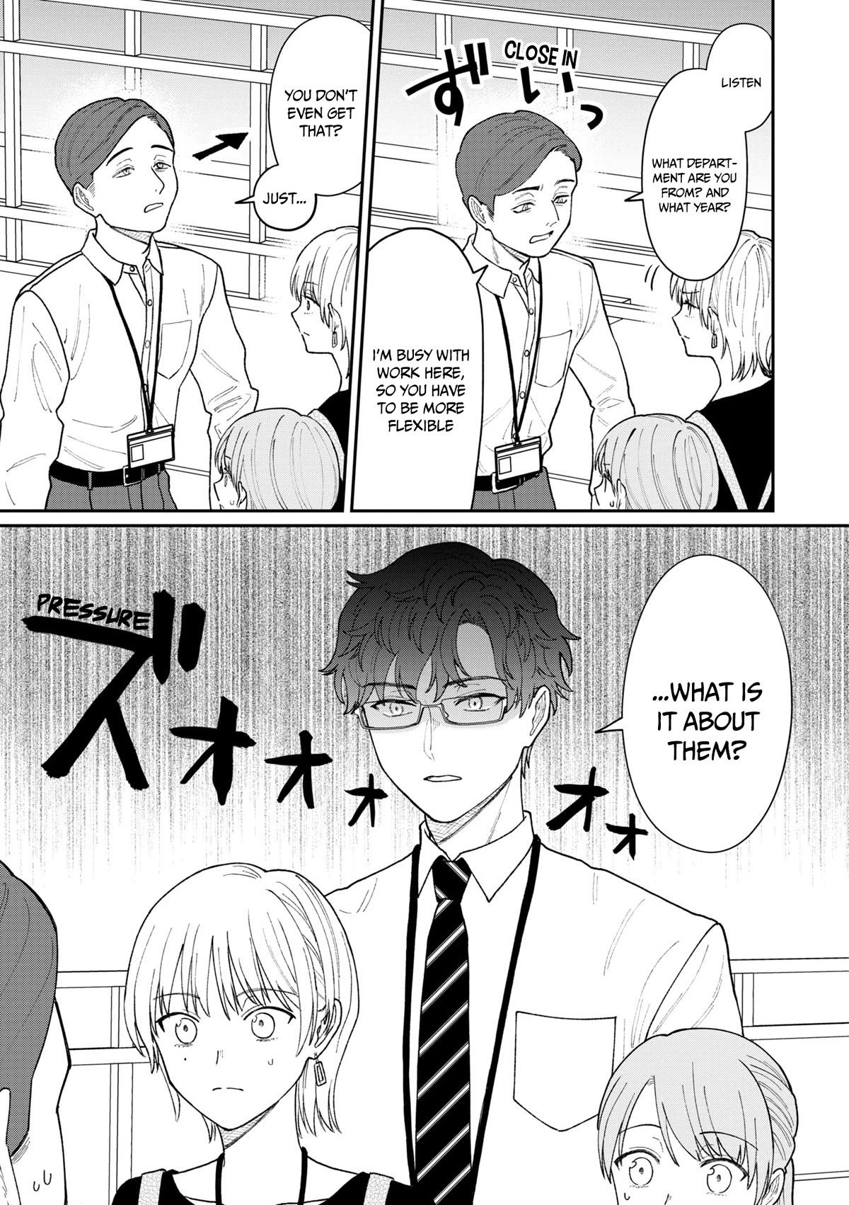The New-Hire Who Could "Read" Emotions and the Unsociable Senpai Chapter 26 page 6 - Chapter 26