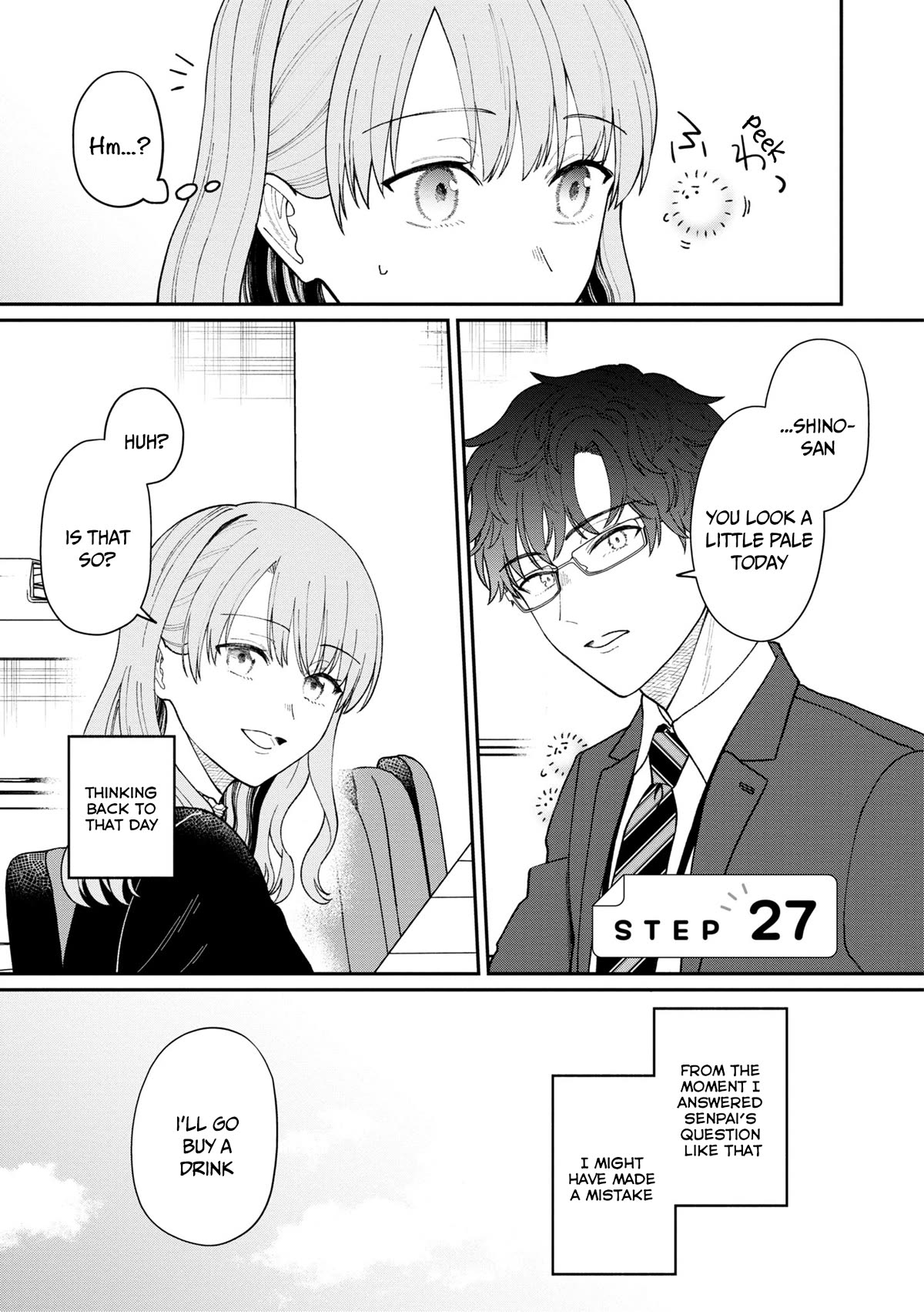 The New-Hire Who Could "Read" Emotions and the Unsociable Senpai Chapter 27 page 2 - Chapter 27