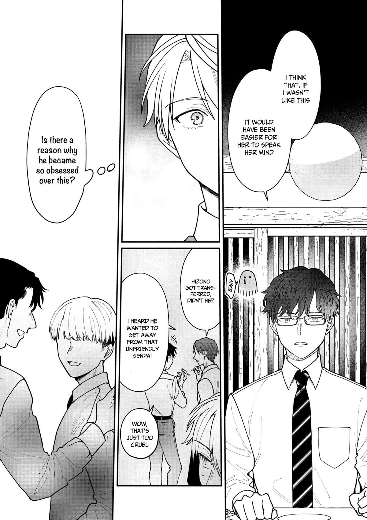 The New-Hire Who Could "Read" Emotions and the Unsociable Senpai Chapter 29 page 4 - Chapter 29