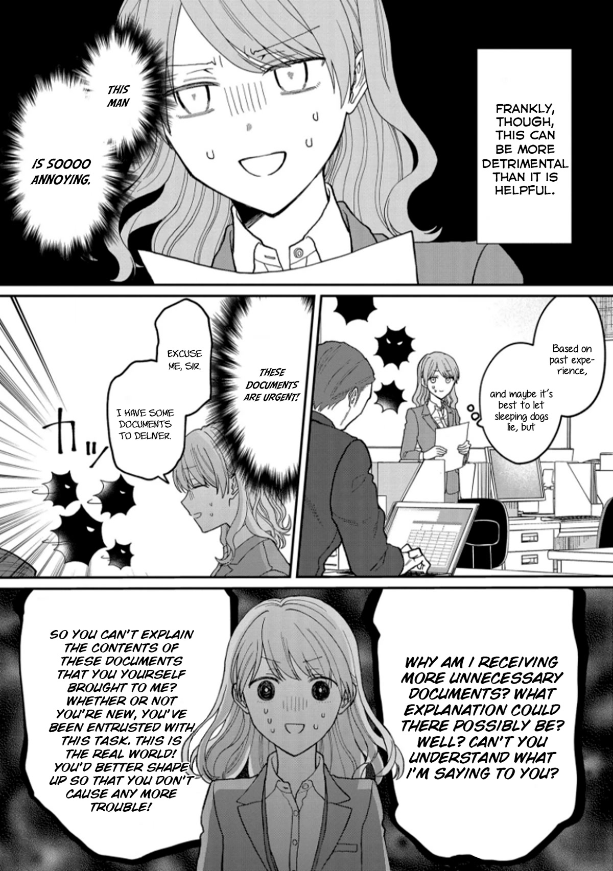 The New-Hire Who Could "Read" Emotions and the Unsociable Senpai Chapter 3 page 2 - Chapter 3