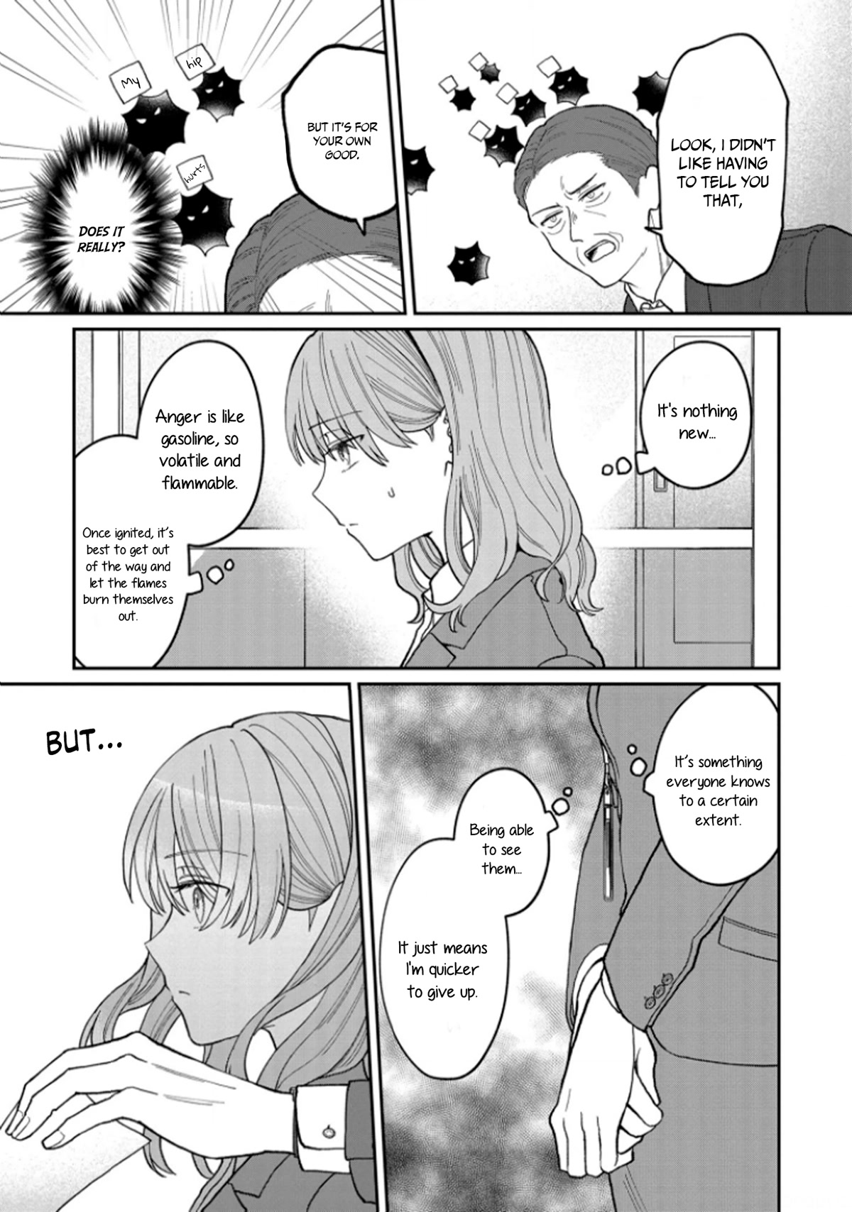 The New-Hire Who Could "Read" Emotions and the Unsociable Senpai Chapter 3 page 3 - Chapter 3
