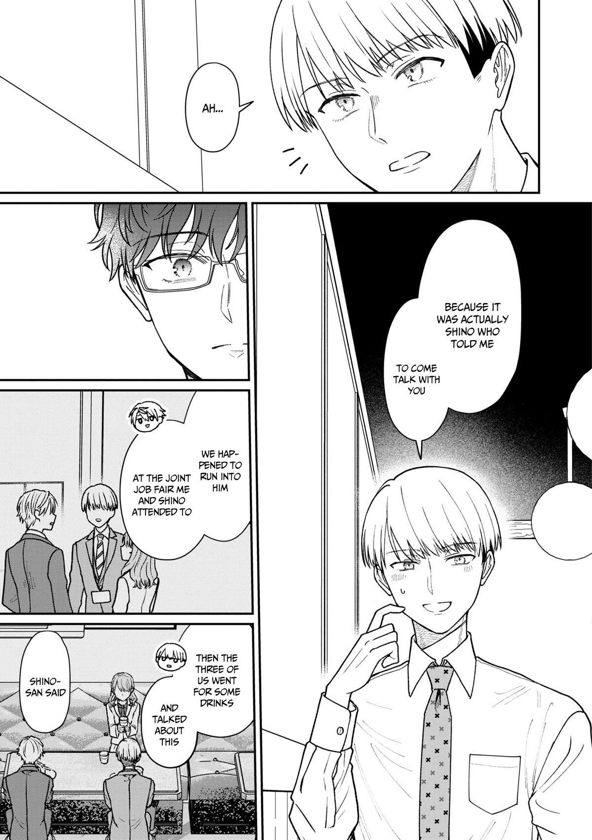 The New-Hire Who Could "Read" Emotions and the Unsociable Senpai Chapter 30 page 10 - Chapter 30