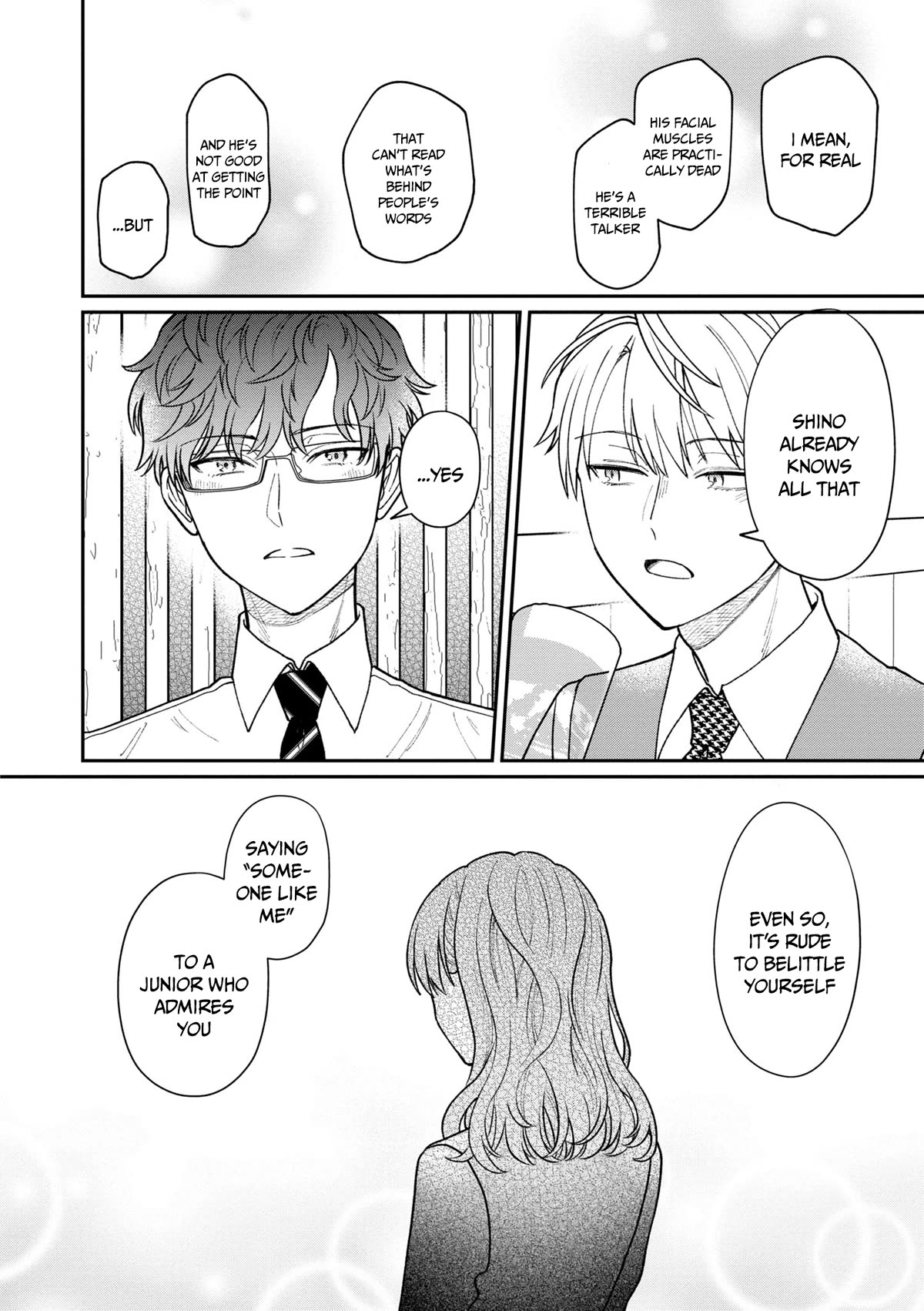 The New-Hire Who Could "Read" Emotions and the Unsociable Senpai Chapter 30 page 13 - Chapter 30