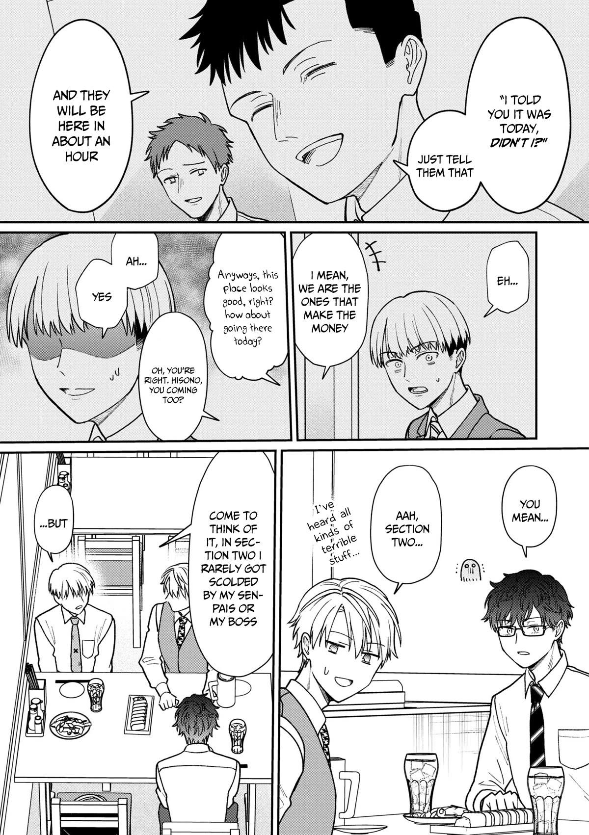 The New-Hire Who Could "Read" Emotions and the Unsociable Senpai Chapter 30 page 6 - Chapter 30