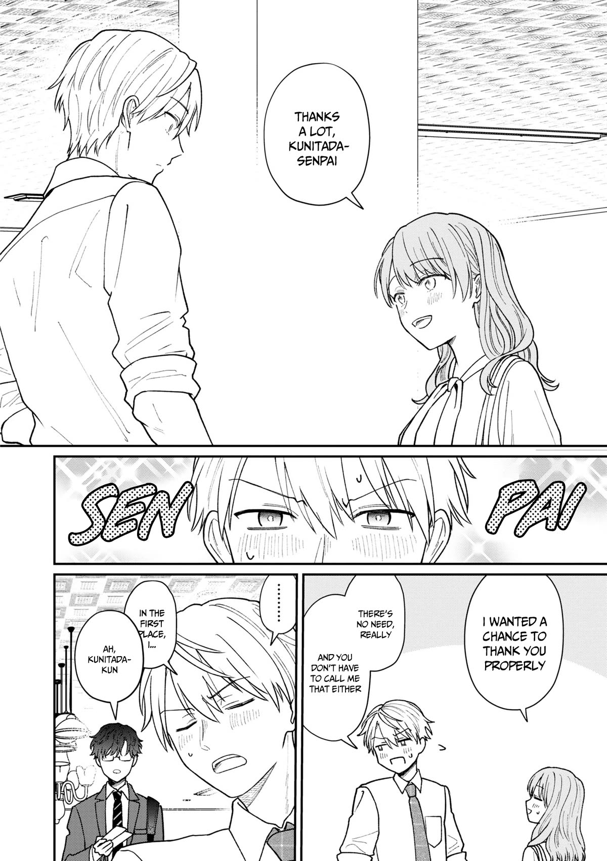The New-Hire Who Could "Read" Emotions and the Unsociable Senpai Chapter 32.5 page 5 - Chapter 32.5: Extras