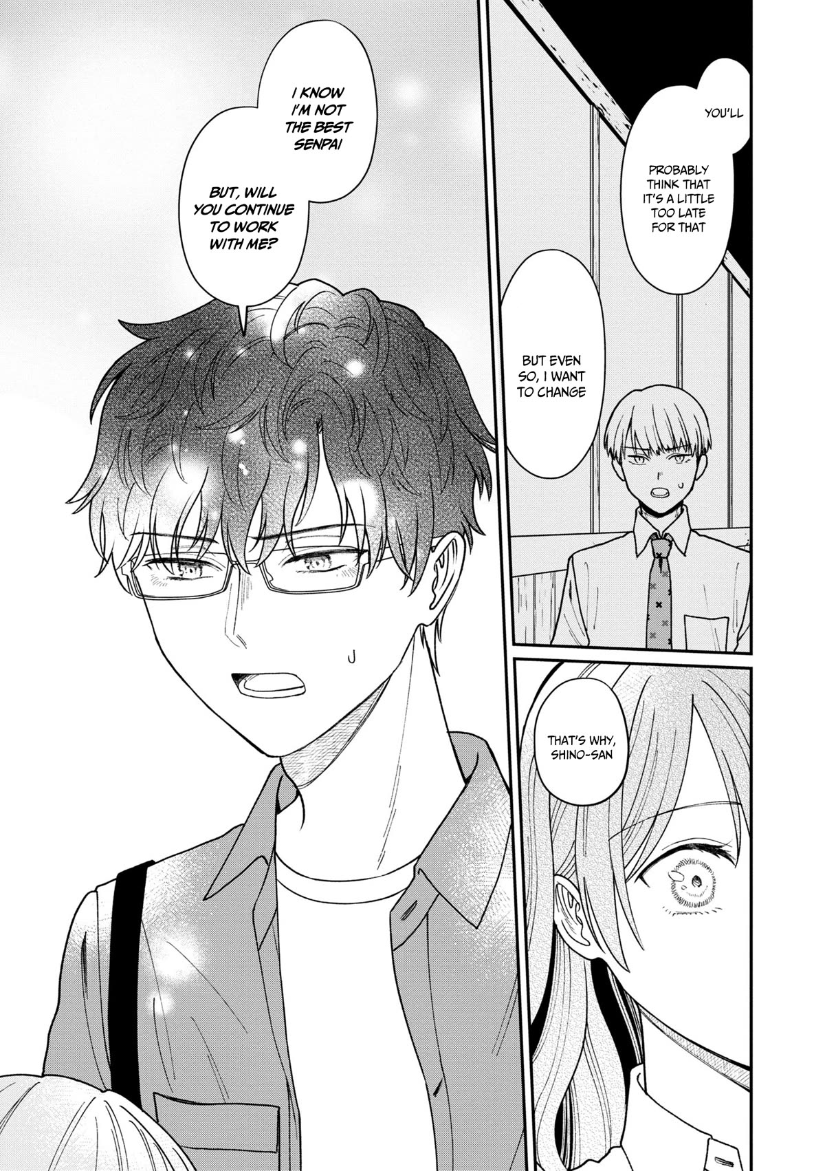 The New-Hire Who Could "Read" Emotions and the Unsociable Senpai Chapter 32 page 10 - Chapter 32