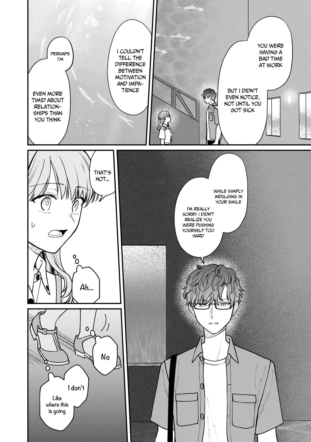 The New-Hire Who Could "Read" Emotions and the Unsociable Senpai Chapter 32 page 7 - Chapter 32
