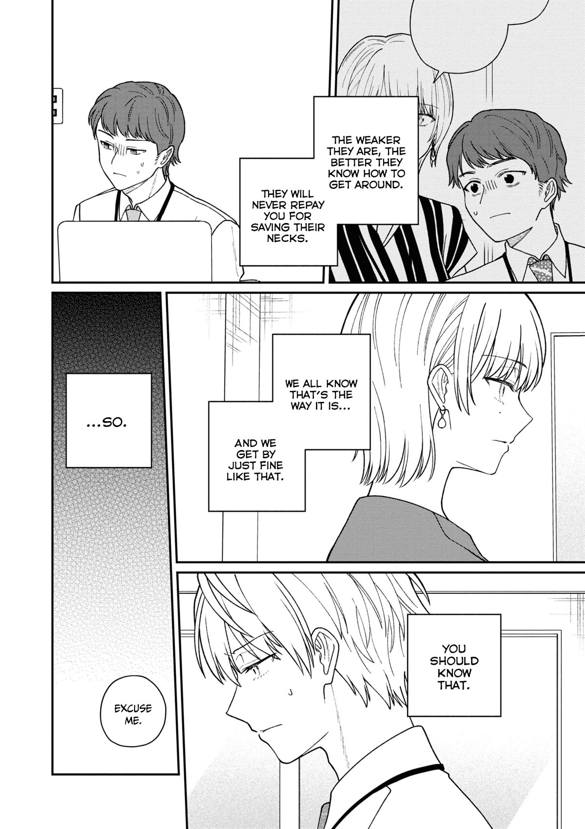 The New-Hire Who Could "Read" Emotions and the Unsociable Senpai Chapter 35 page 7 - Chapter 35