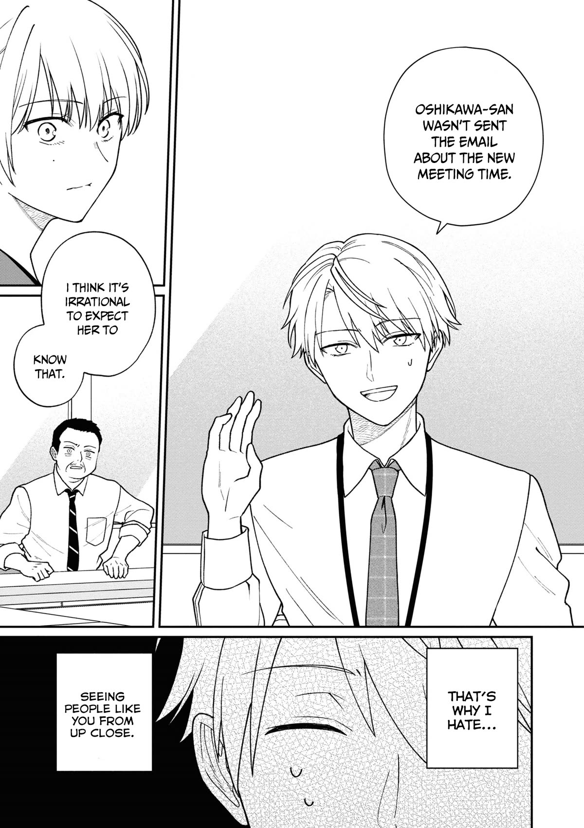 The New-Hire Who Could "Read" Emotions and the Unsociable Senpai Chapter 35 page 8 - Chapter 35